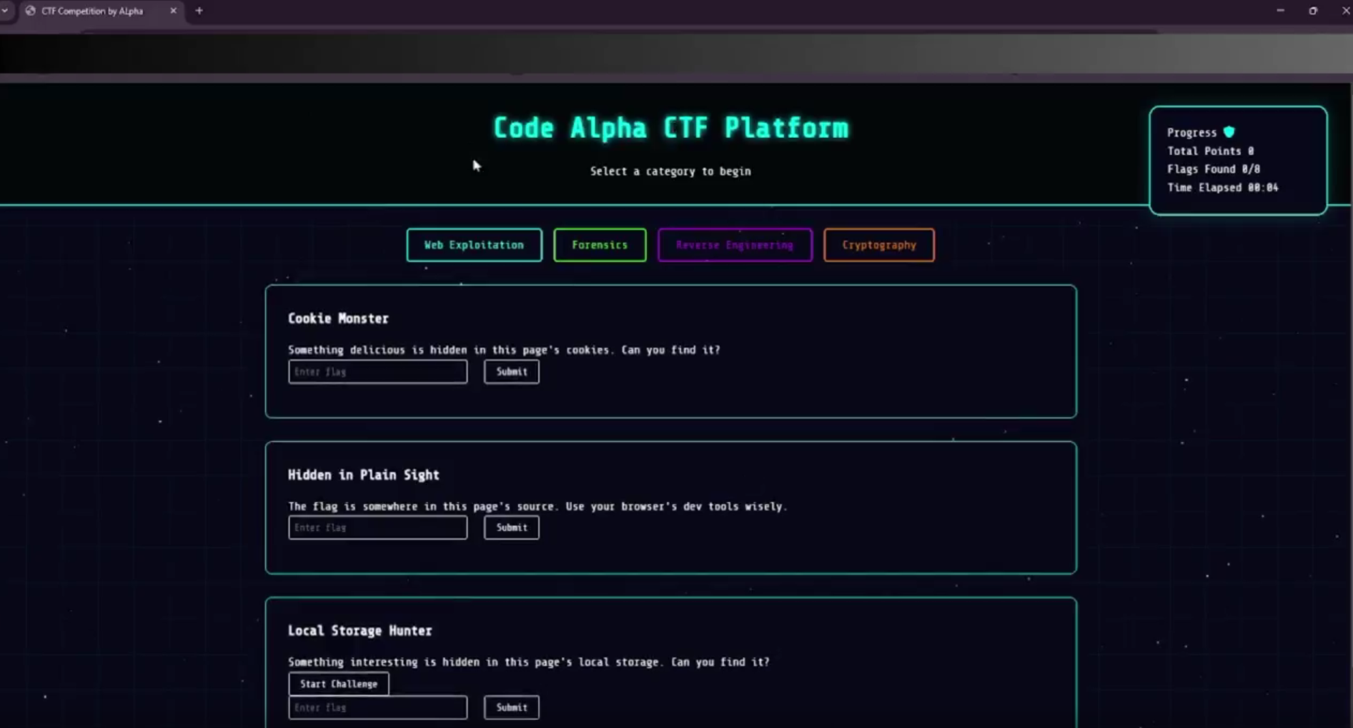 CTF Platform